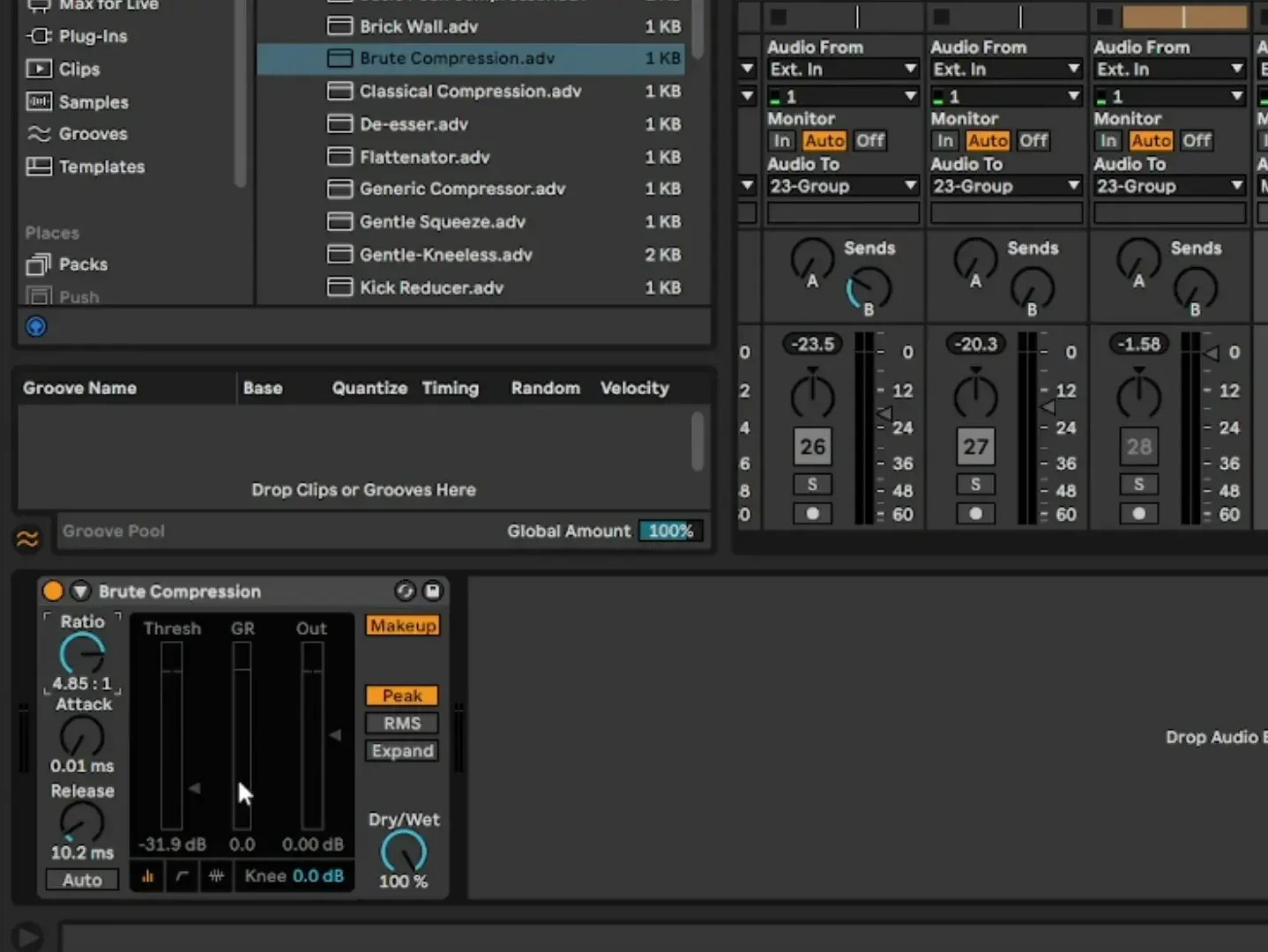 Ableton Live improving the sound of a cheap microphone